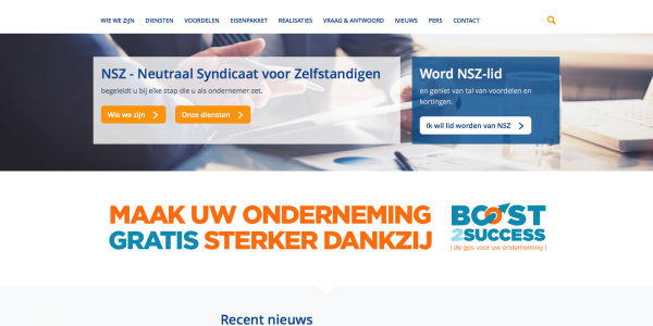 Responsive website inclusief ledenportaal